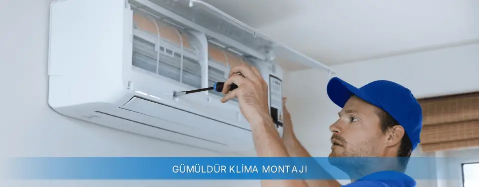 Gümüldür İlçemi Alarko Carrier Klima Montajı